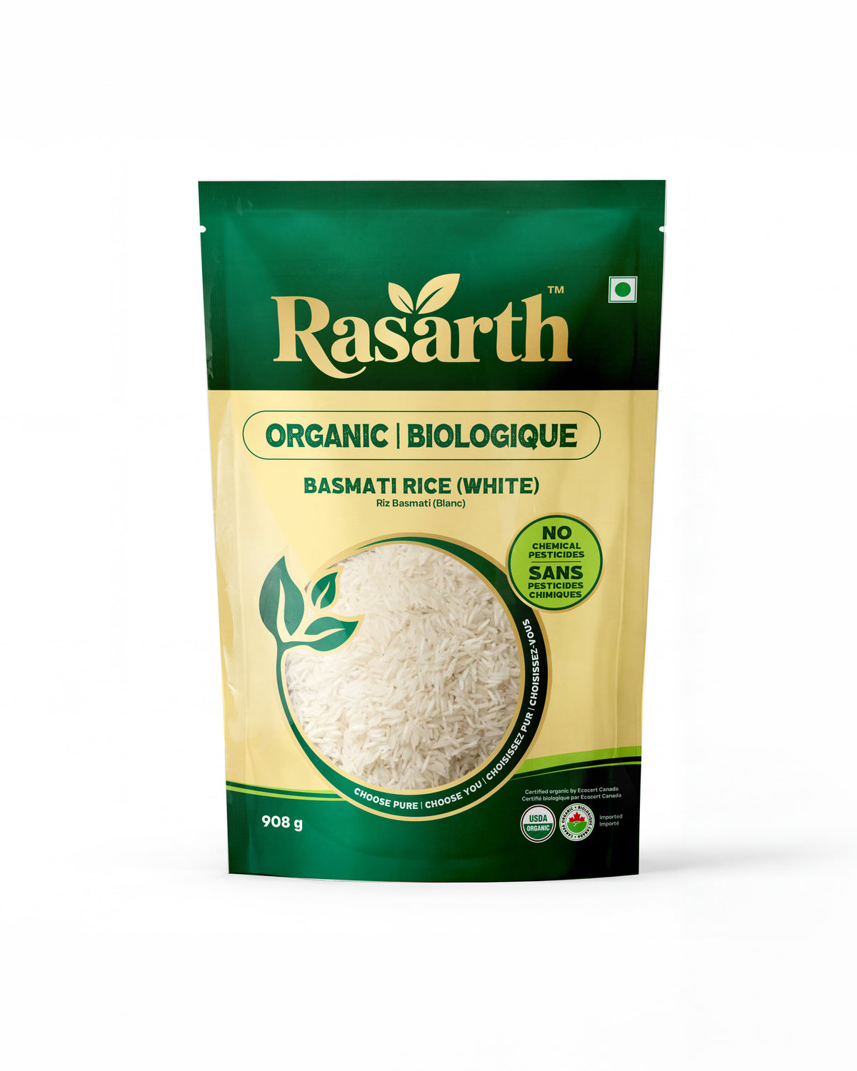 Organic White Basmati Rice