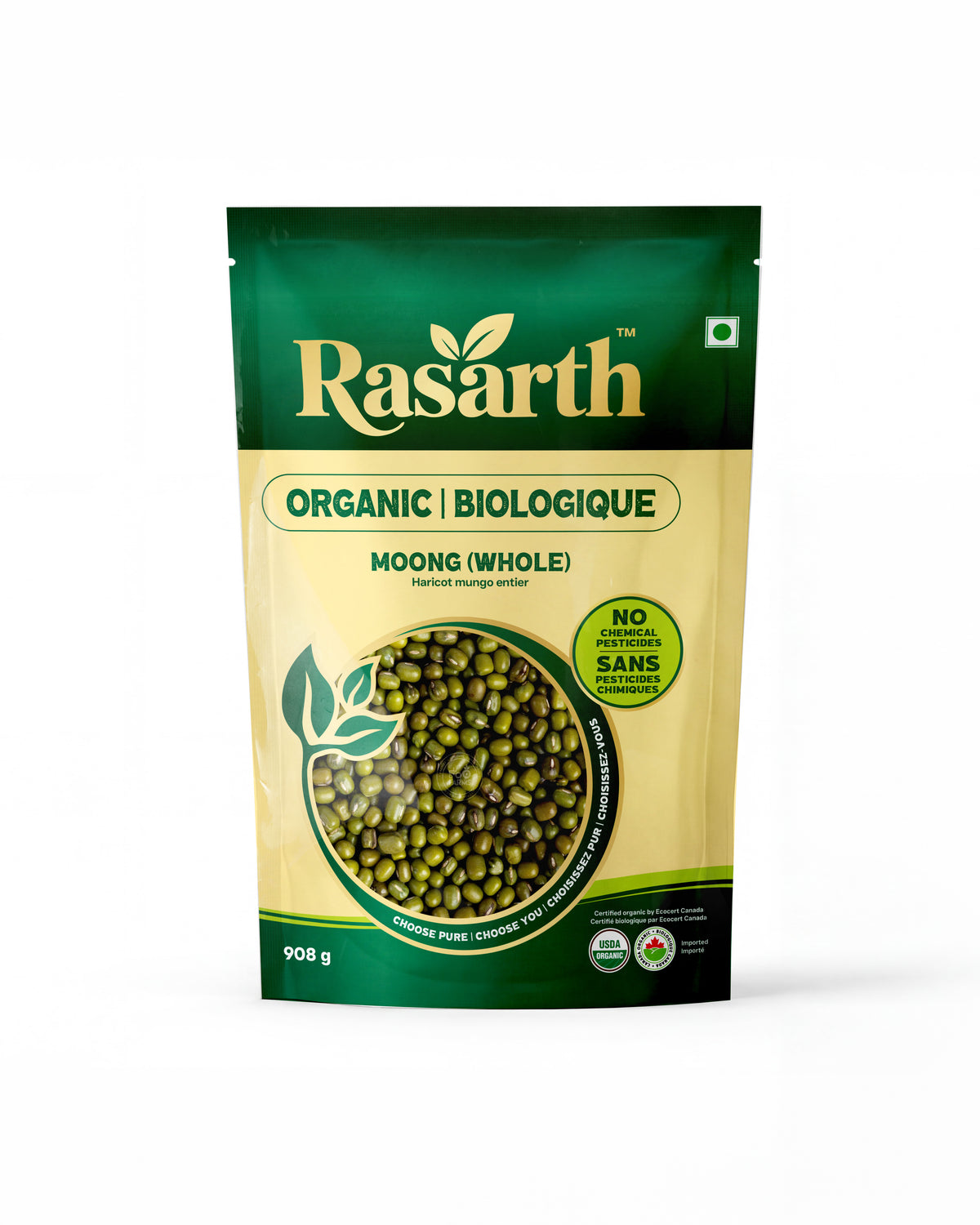 Organic Moong Whole Dal