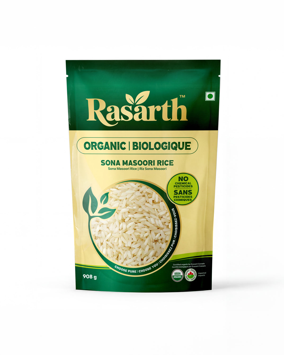 Organic Sona Masoori Rice