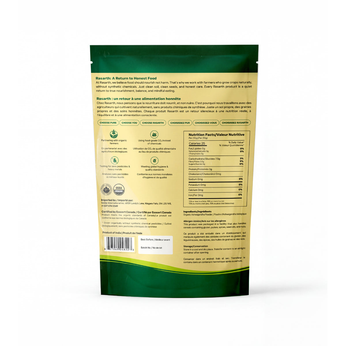 Organic Ashwagandha Powder