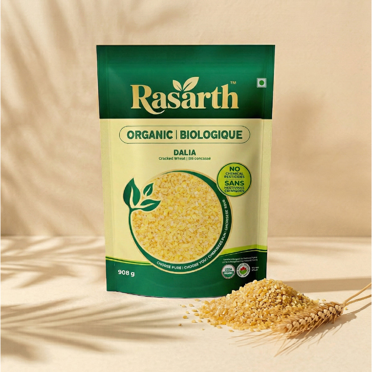 Organic Dalia/ Cracked Wheat
