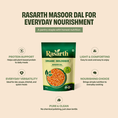 Organic Masoor Dal