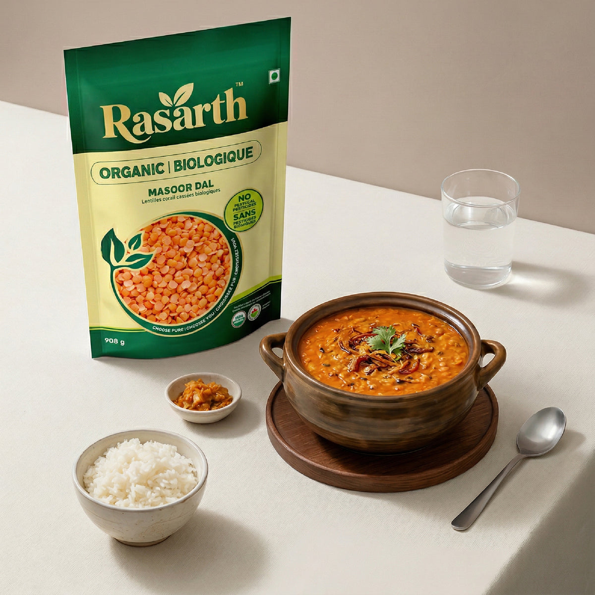 Organic Masoor Dal