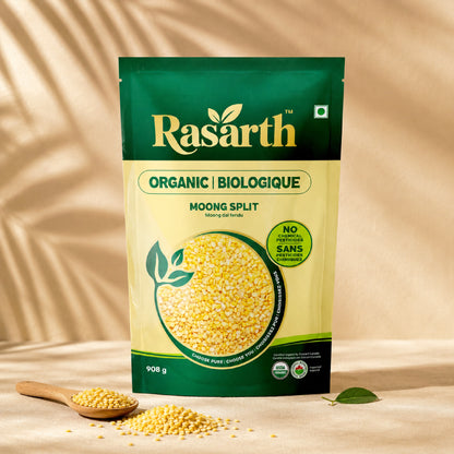 Organic Moong Dal Yellow Split