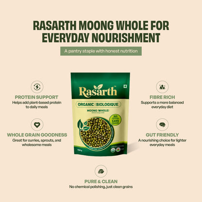 Organic Moong Whole Dal
