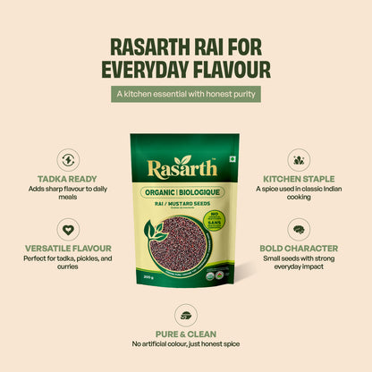 Organic Rai (Brown Mustard)