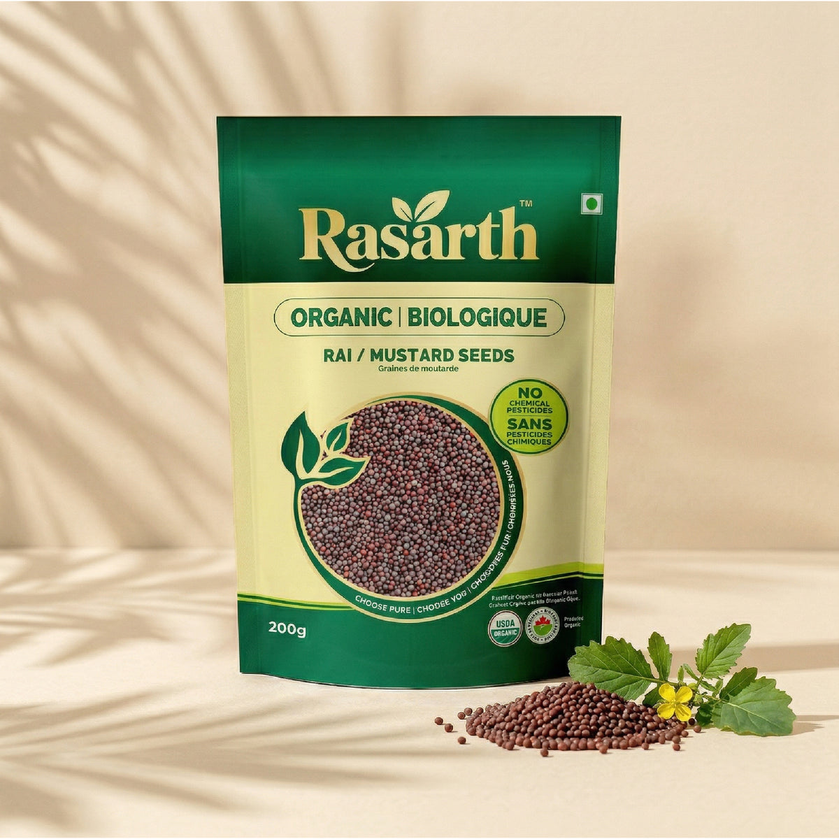 Organic Rai (Brown Mustard)