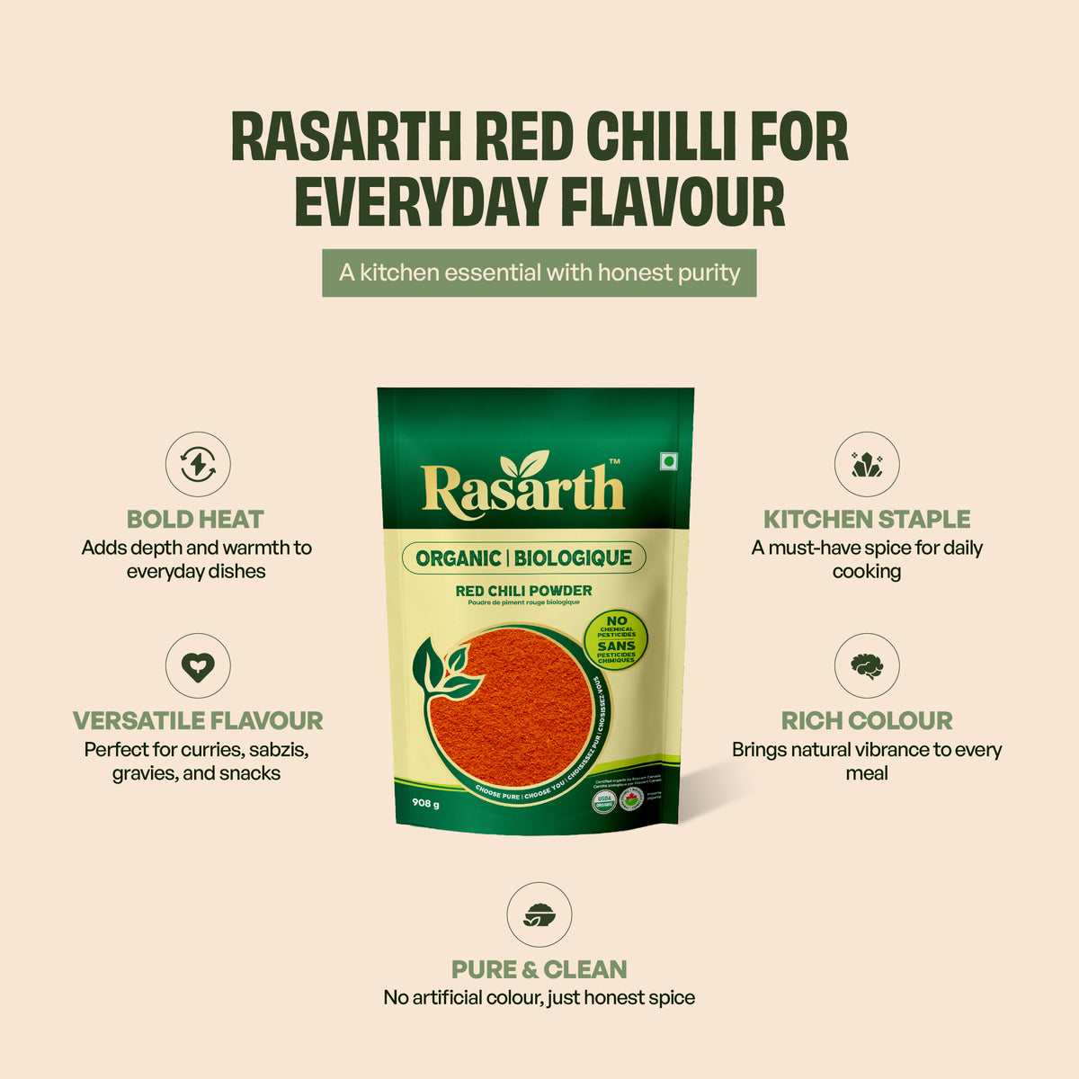 Organic Red Chilli Powder