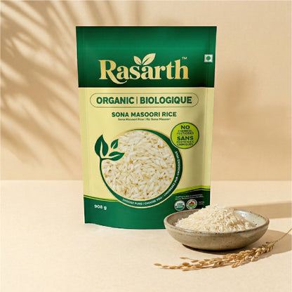 Organic Sona Masoori Rice